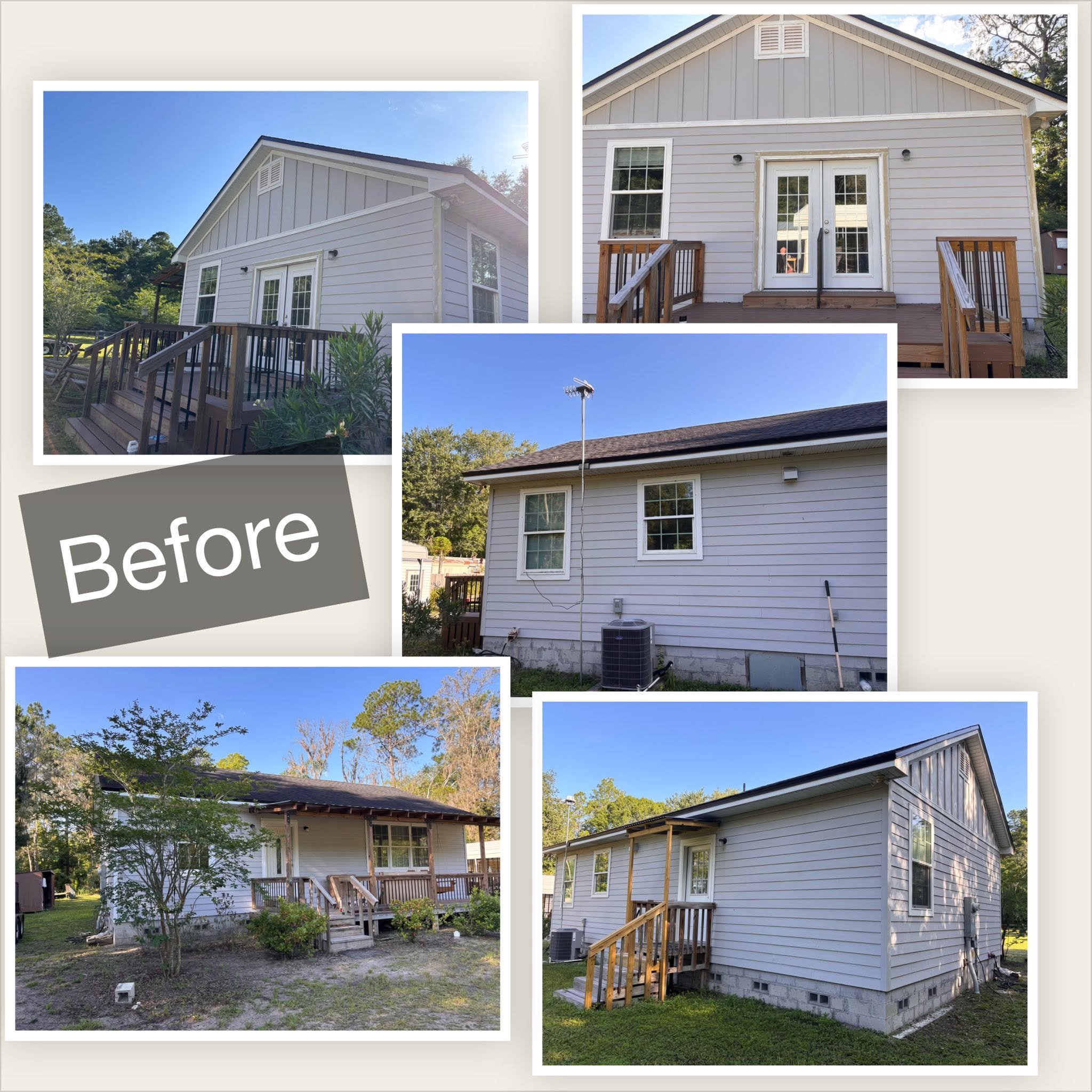 Residential Painting — before